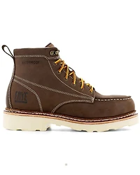 Frye Men's 6" Lace-Up Waterproof Work Boots - Steel Toe