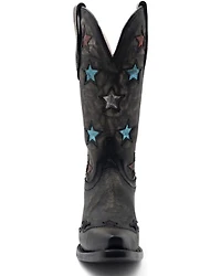 Ferrini Women's Estrella Star Inlay Tall Western Boots - Snip Toe