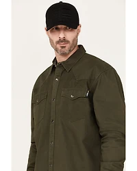 Hawx Men's Long Sleeve Snap Work Shirt