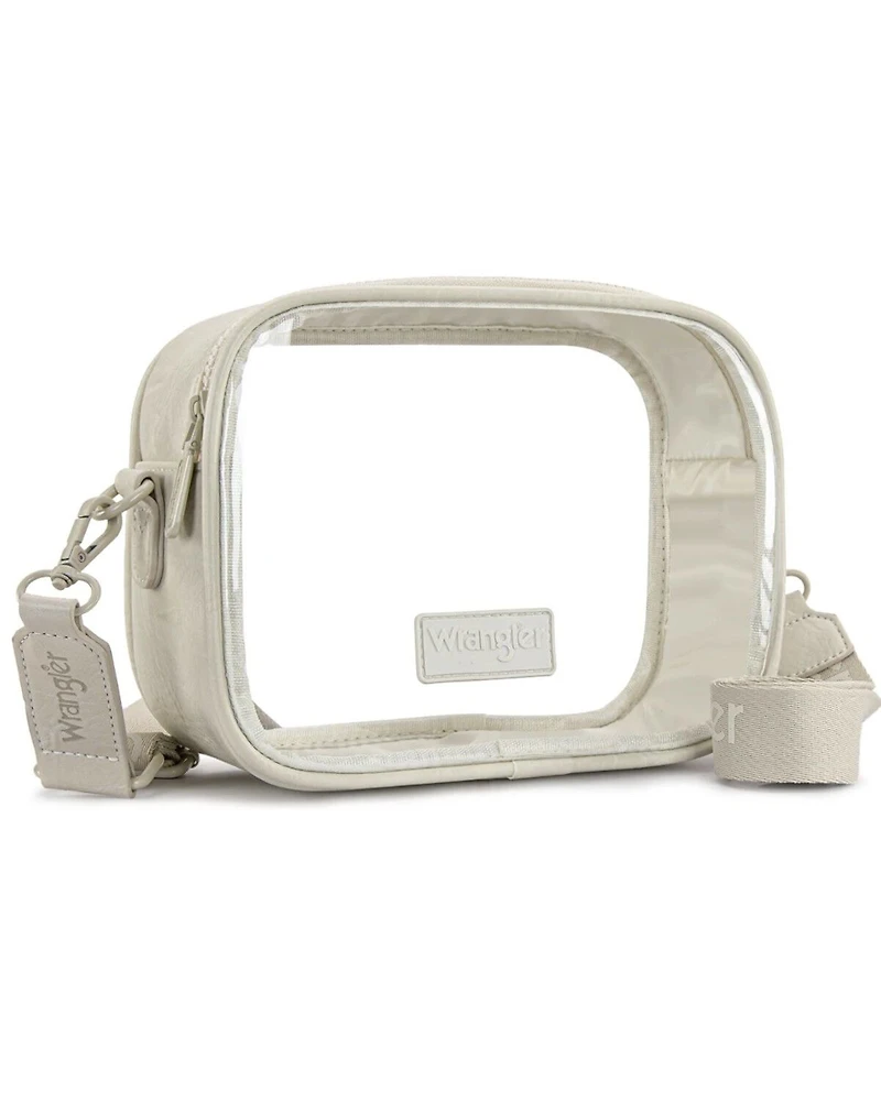 Wrangler Women's Mini Clear Crossbody Bag
