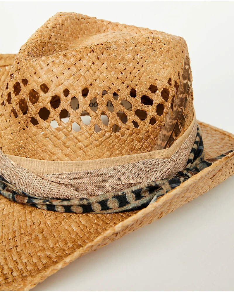 Shyanne Women's Woven Straw Cowboy Hat