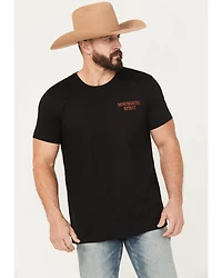 Moonshine Spirit Men's Bandera Short Sleeve Graphic T-Shirt