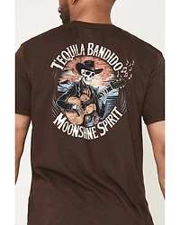 Moonshine Spirit Men's Tequila Bandito Short Sleeve Graphic T-Shirt