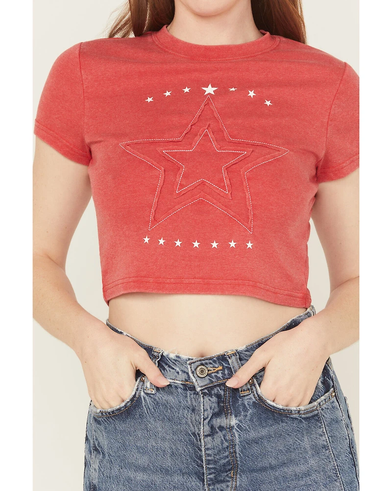 Youth Revolt Women's Star Baby Tee