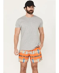 Panhandle Men's Southwestern Print Stretch Board Shorts