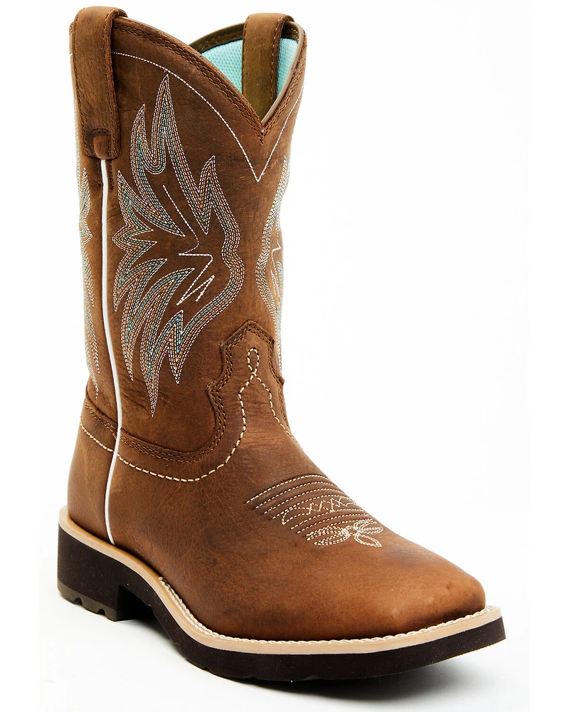 Shyanne Women's Xero Gravity Calyx Western Performance Boots - Broad Square Toe