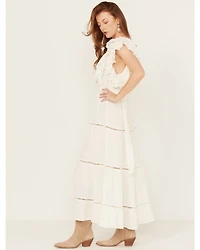 Jen's Pirate Booty Women's Spirit Ruffle Maxi Dress