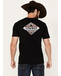 Cowboy Hardware Men's Built Tough Shield Short Sleeve Graphic T-Shirt