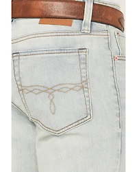 Blue Ranchwear Men's Savage Wash Bronson Slim Straight Stretch Denim Jeans