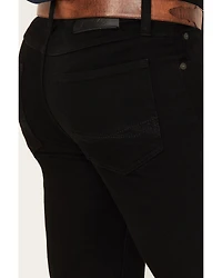 RANK 45® Men's Midnight Wash Ambush Slim Straight Performance Stretch Denim Jeans - Tall