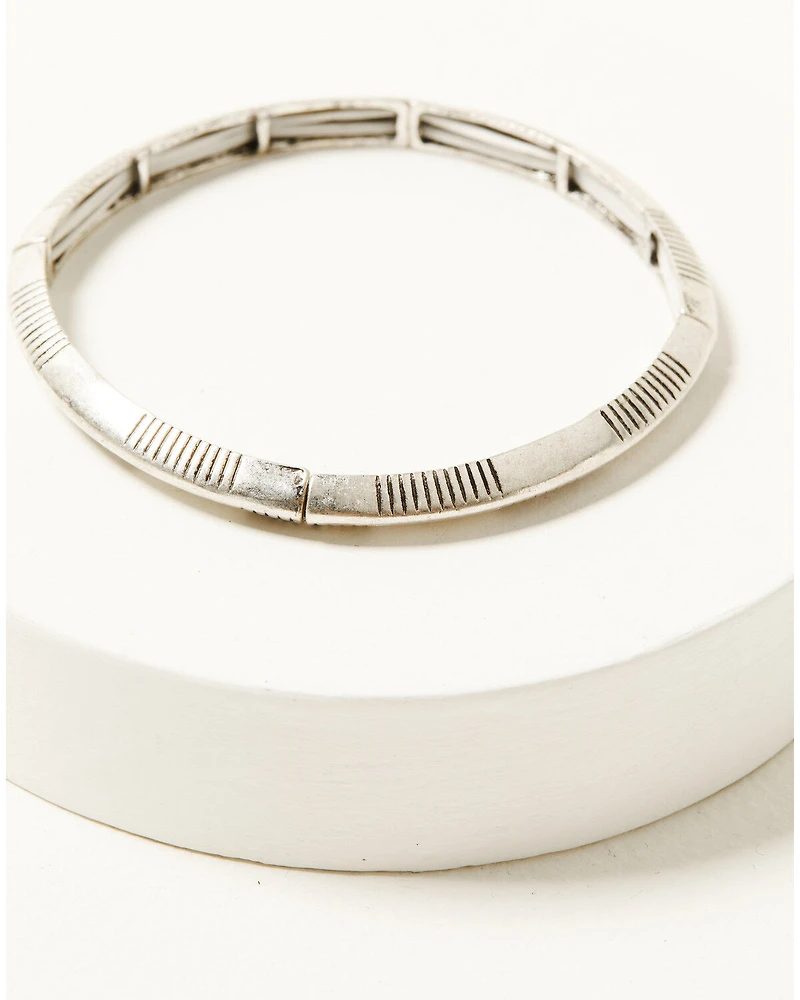 Shyanne Women's Gemma Stretch Bracelet Set - 4 Piece