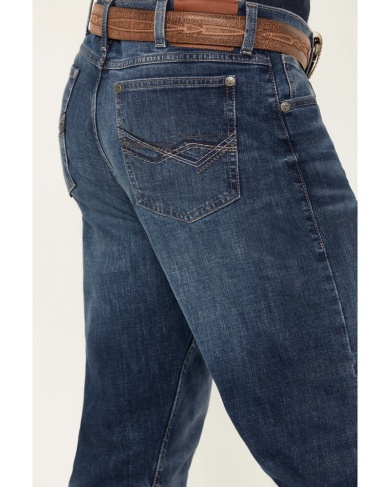 Wrangler 20X Men's Medium Wash Harper Slim Bootcut Stretch Denim Jeans