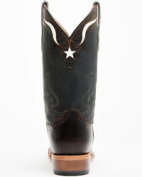 Moonshine Spirit Men's Showtime Longhorn Inlay Western Boots - Square Toe