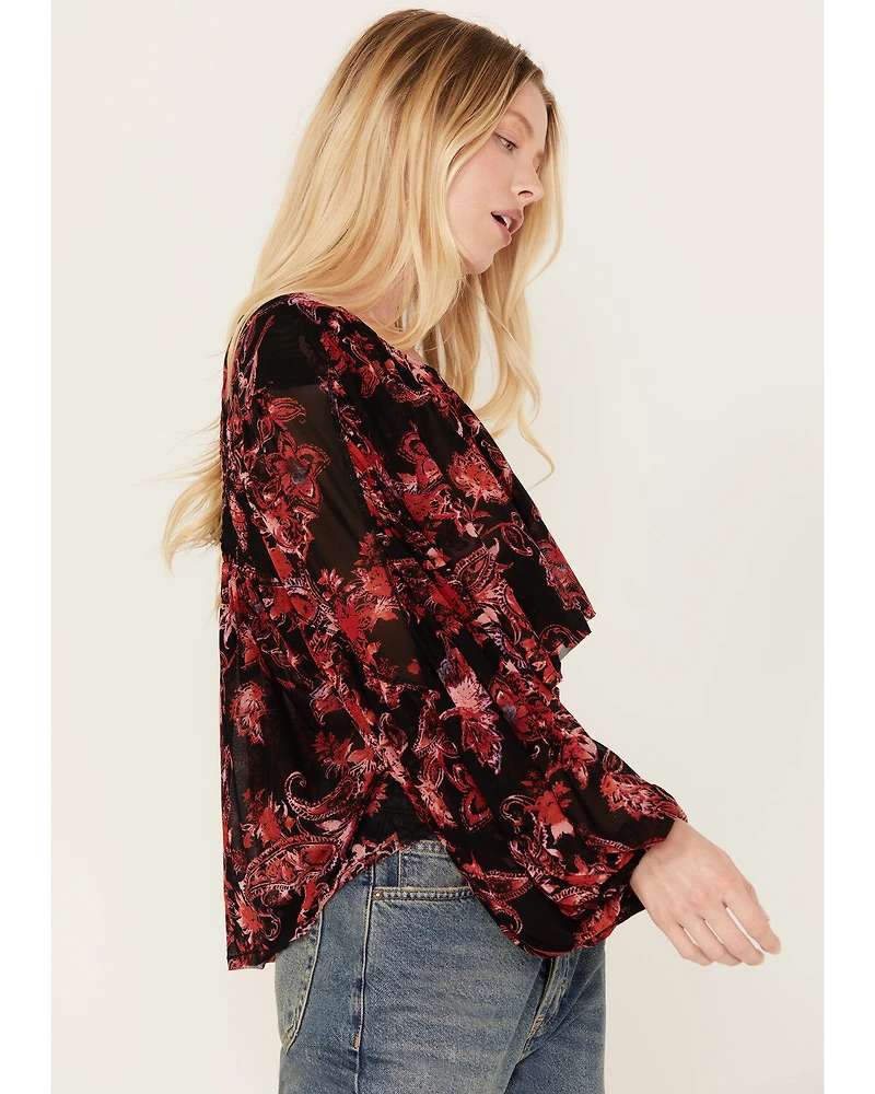 Free People Women's Up For Anything Western Shirt