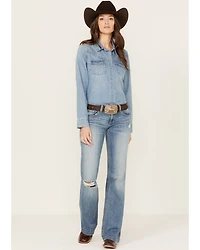 Ariat Women's Trouser Mid Rise Jacqueline Philadelphia Jeans