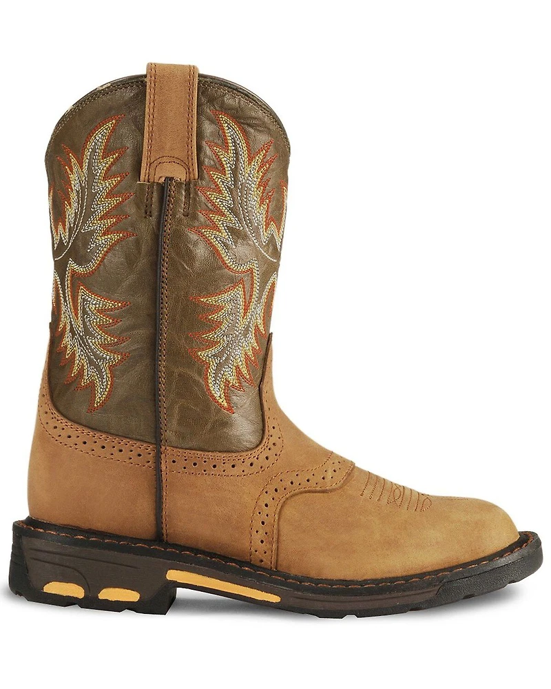 Ariat Boys' WorkHog® Western Boots - Round Toe