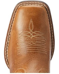Ariat Girls' Lonestar Shock Shield Serape Stripe Western Boots - Square Toe