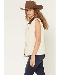 26 International Women's Quilted Lined Canvas Barn Vest