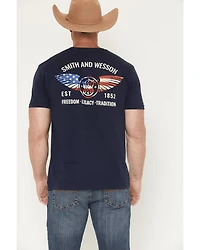 Smith & Wesson Men's Stars And Stripes Short Sleeve Graphic T-Shirt