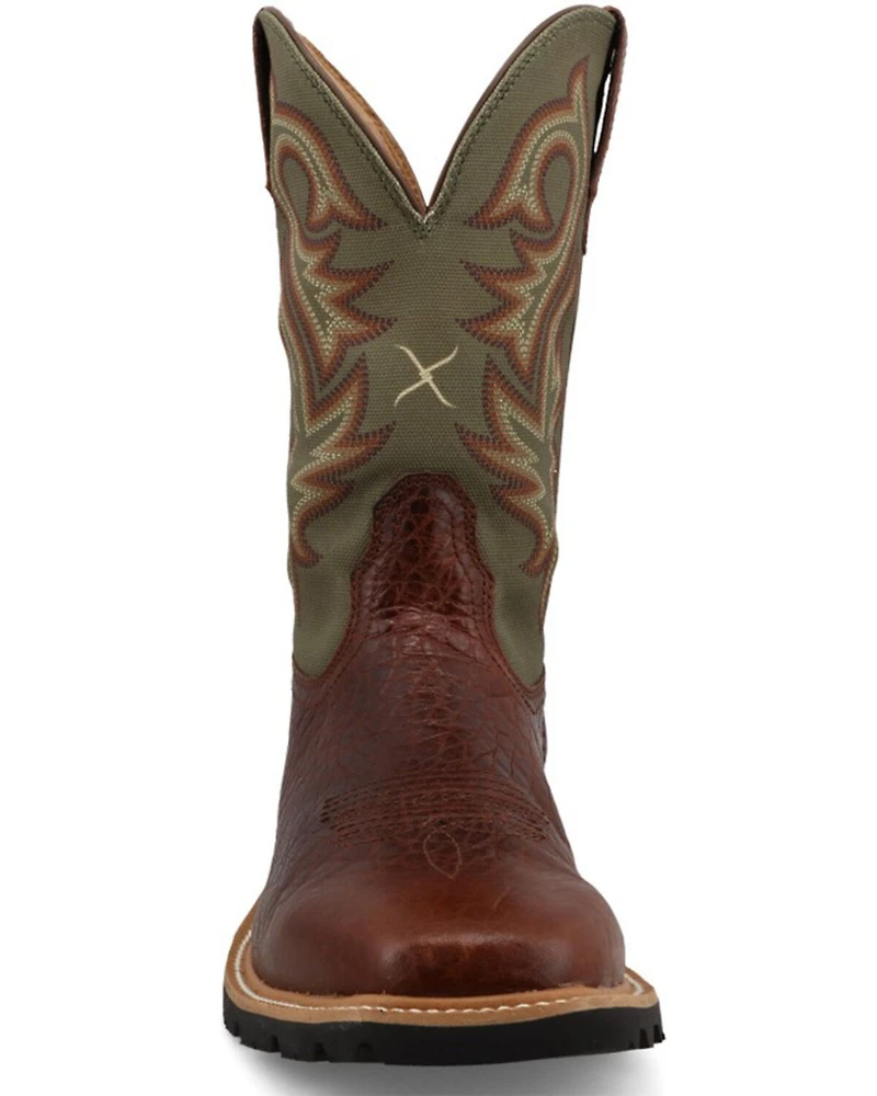 Twisted X Men's Tech Performance Western Boots - Broad Square Toe