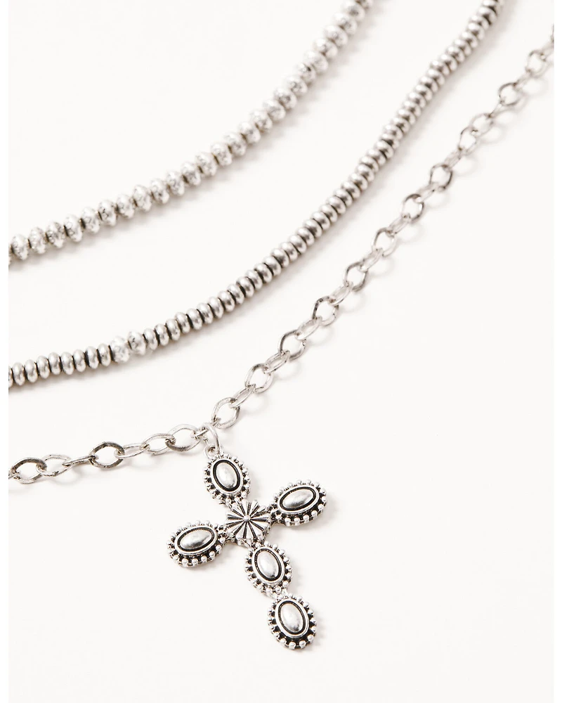 Shyanne Women's Shiloh Ridge Cross Jewelry Set - 2 Piece