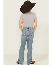 Ariat Girls' Amora Medium Wash Bootcut Denim Jeans