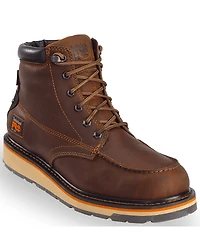 Timberland PRO Men's Gridworks 6" Waterproof Boots - Moc Toe