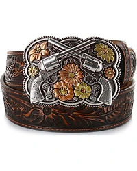 Tony Lama Women's Bandit Queen Leather Belt