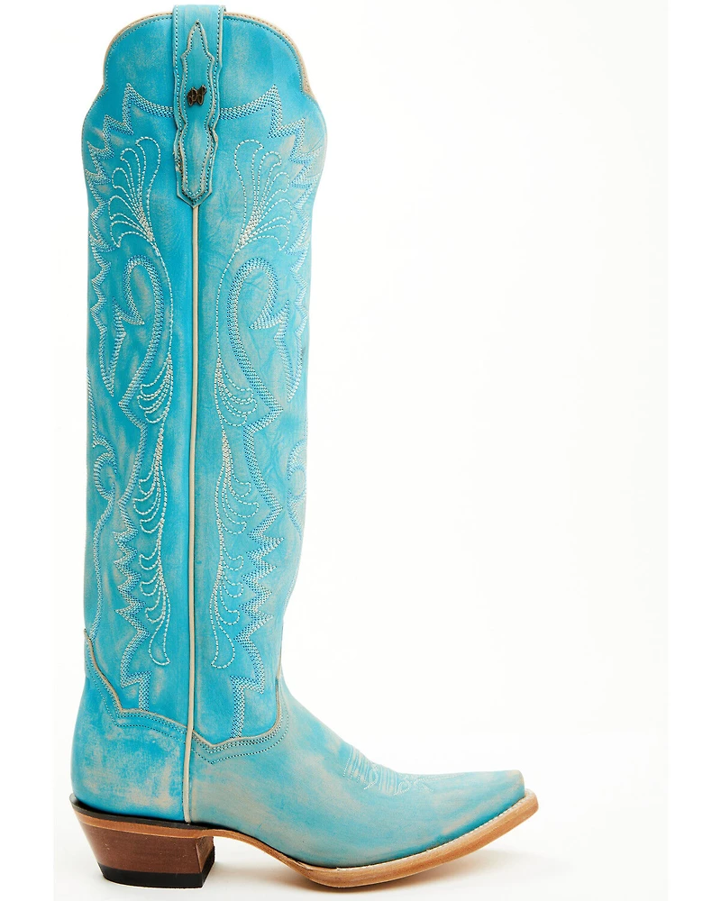 Dan Post Women's Celeste Tall Western Boots - Snip Toe