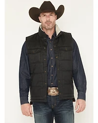 Cody James Men's Oil Slick Snap Lined Vest