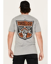 Troll Co Men's Shield Short Sleeve Graphic T-Shirt