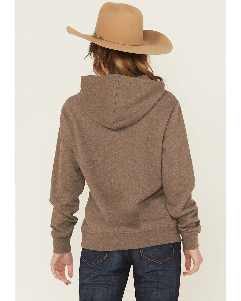 Cinch Women's Logo Embroidered Hoodie
