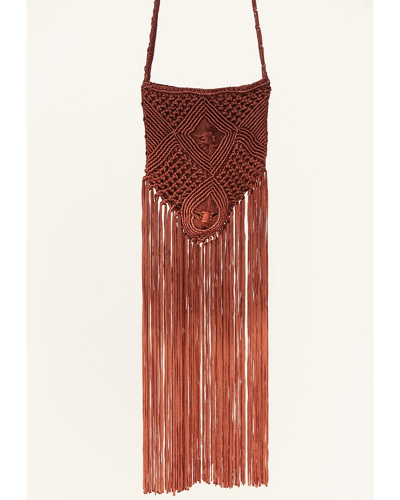 Idyllwind Women's Sevilla Macrame Crossbody Bag