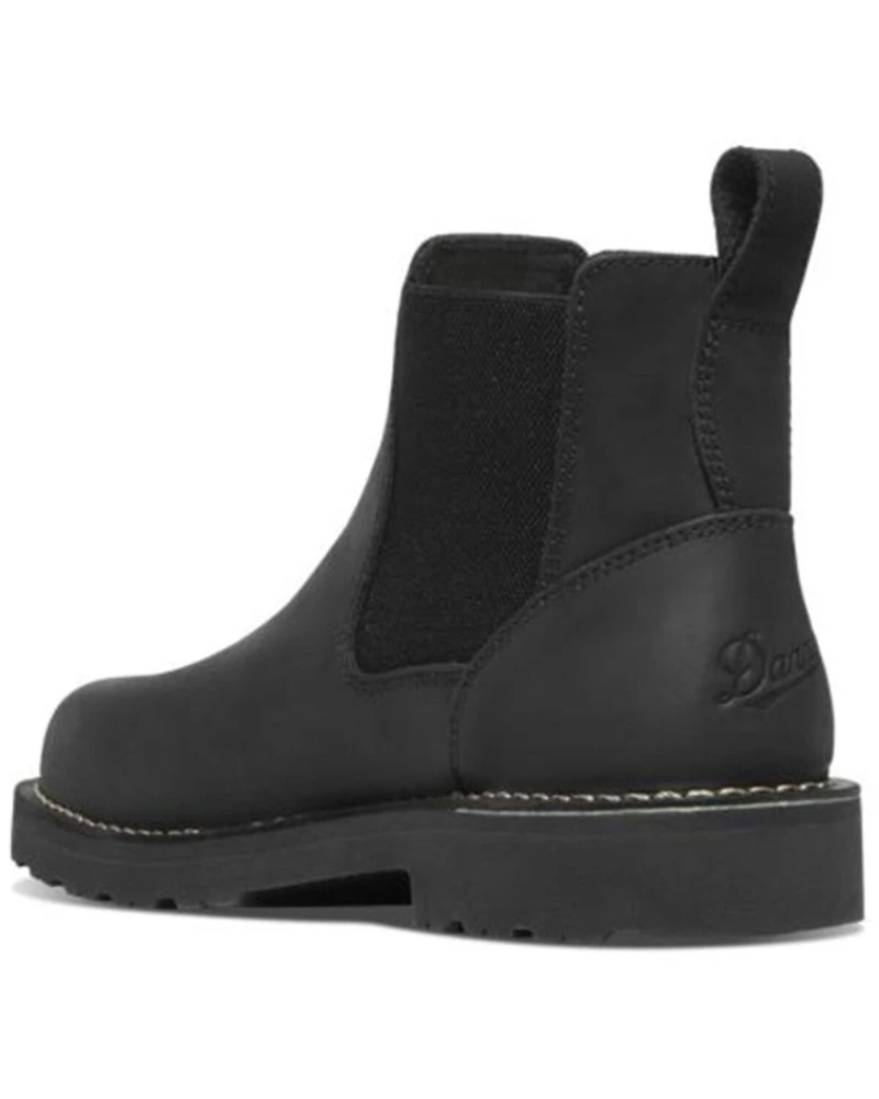 Danner Men's 6" Bull Run Chelsea Wedge Work Boots - Soft Toe