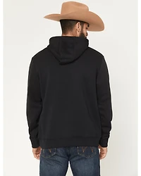 Wrangler Men's Logo Graphic Hooded Sweatshirt