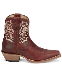 Justin Women's Isabella Western Booties - Snip Toe