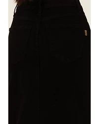 Vibrant Denim Women's Maxi Skirt