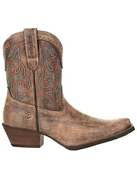 Durango Women's Driftwood Western Booties - Snip Toe