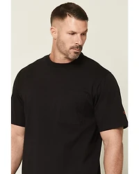 Hawk Men's Skull Short Sleeve Graphic Work T-Shirt