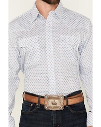 Wrangler 20X Men's Geo Print Long Sleeve Snap Stretch Western Shirt