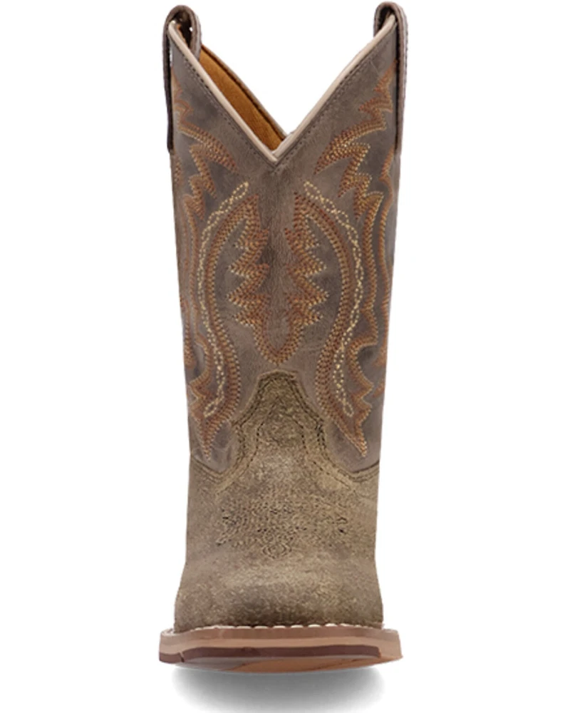 Dan Post Little Boys' Beasley Western Boots - Broad Square Toe