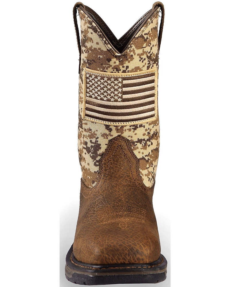 Ariat Men's WorkHog® Patriot Western Boots - Steel Toe
