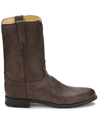 Justin Men's Classics Deerlite Roper Western Boots - Medium Toe