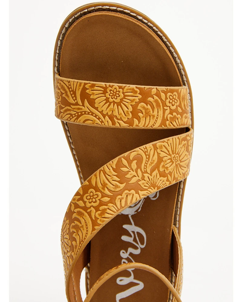 Very G Women's Sylvie Tooled Sandals