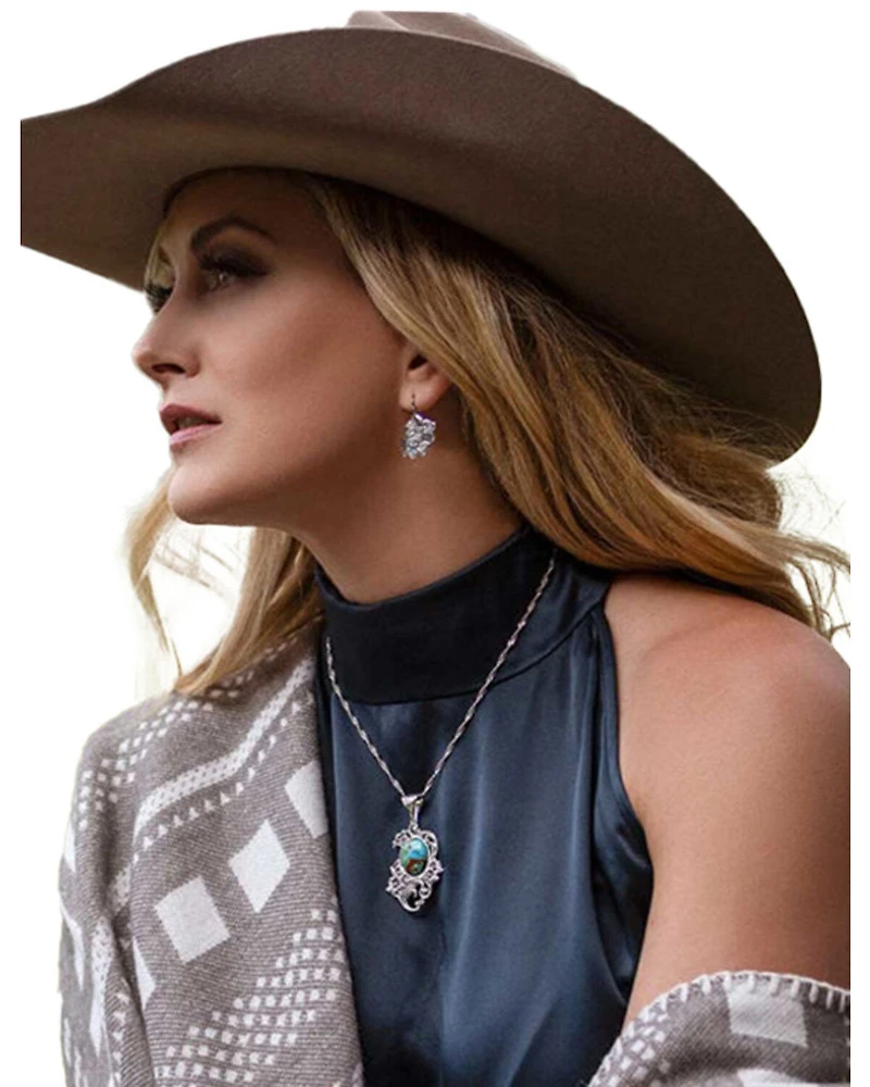 Montana Silversmiths Women's Empowered Montana Legacy Necklace