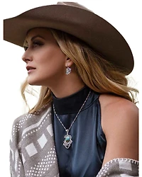 Montana Silversmiths Women's Empowered Montana Legacy Necklace