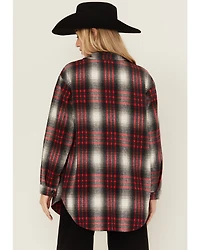 STS Ranchwear by Carroll Women's Bailey Plaid Print Button-Down Shacket