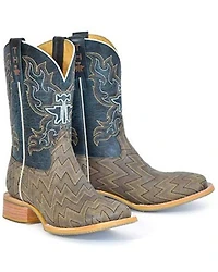 Tin Haul Men's Lightning Strikes Western Boots - Broad Square Toe