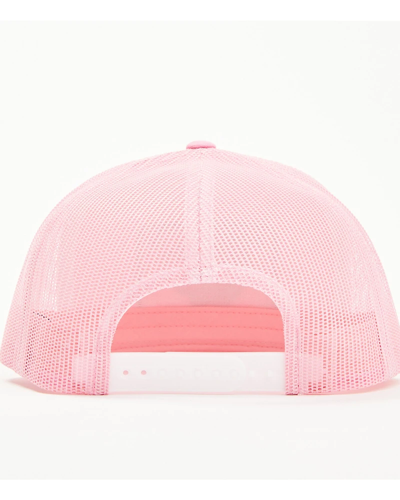 Lazy J Ranch Wear Men's Wear Pink Logo Ball Cap