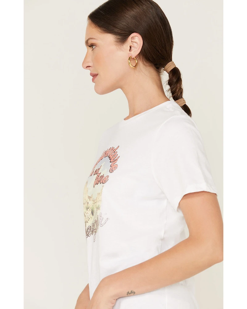 Wrangler Women's Boot Barn Exclusive Adventure Is Out There Short Sleeve Graphic Tee